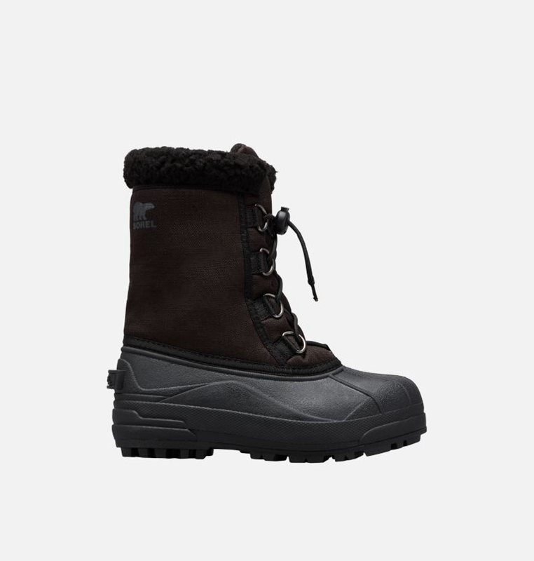 Kids Snow Boots Black - Sorel Youth Cumberland™ - 389-GXKBJV